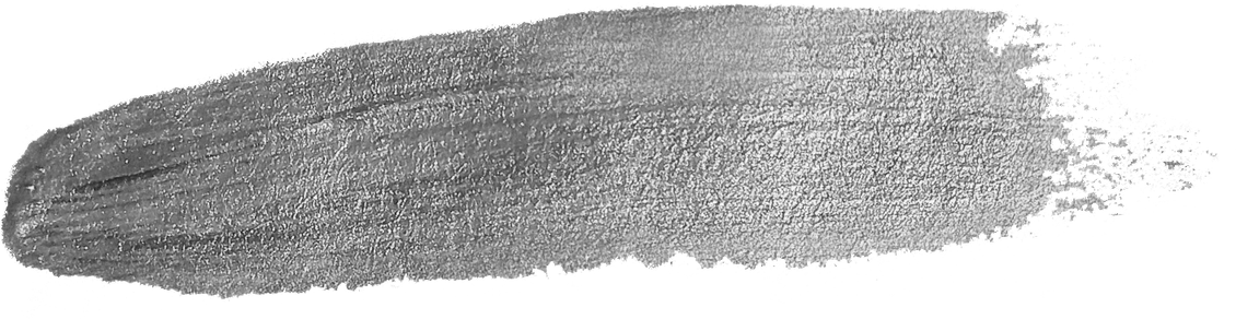 Silver Metallic Brushstroke	